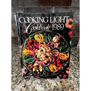 Cooking Light Cookbook 1989 Hard back Book